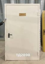 Дверь металлическая Б/У 2060(в) х 1210(ш) Входная