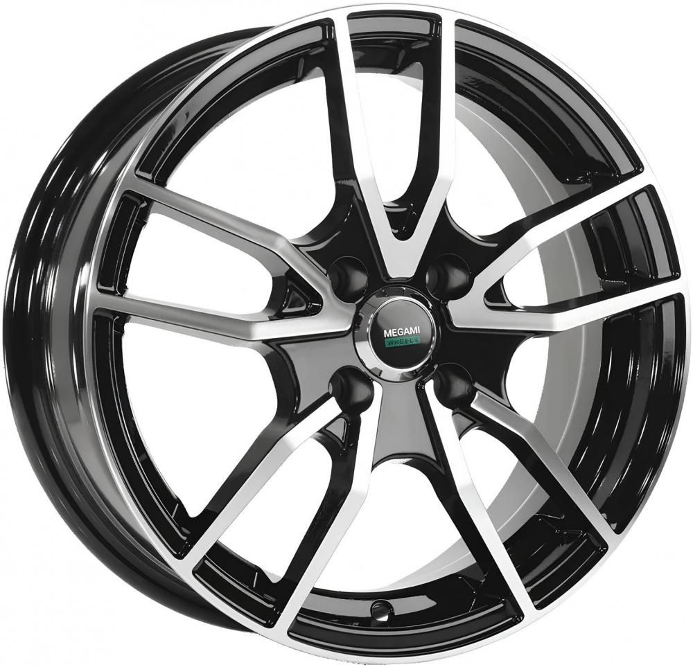 Megami MGM-20 6x15 4x100 ET 50 Dia 60.1 (BKF)