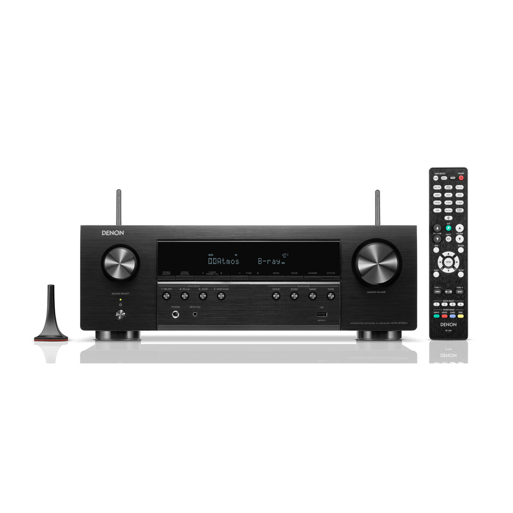 Ресивер AV Denon AVR-S760H 7.2 черный