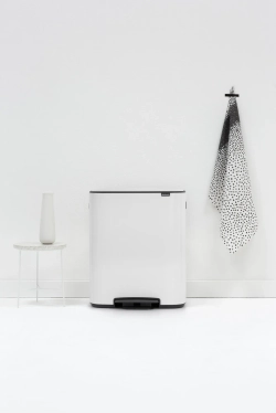Brabantia Контейнер для мусора Bo 2x30 л белый EAN 8710755211447