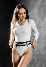 Баска пояс Reya кожа черный M/L