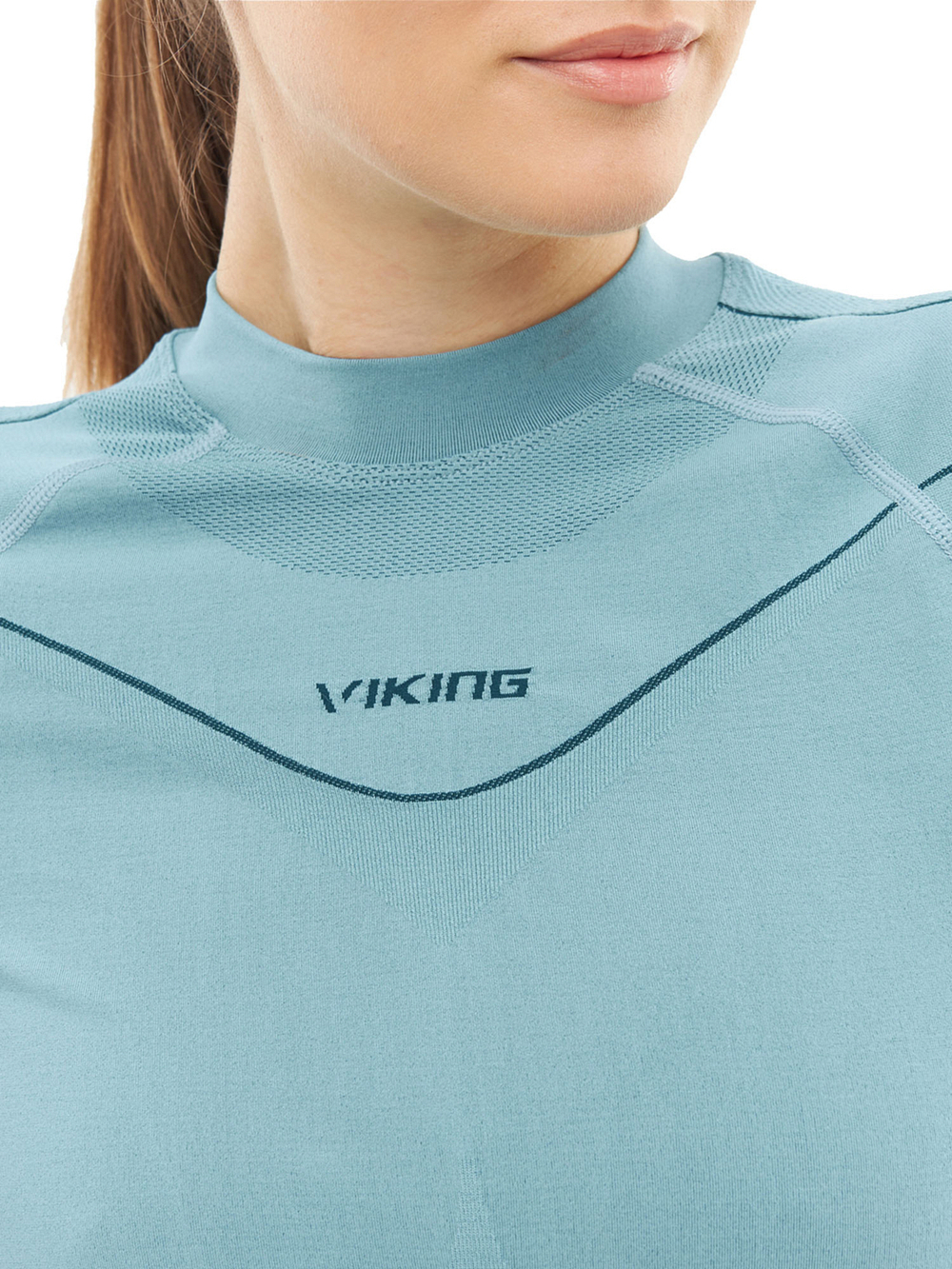 Комплект термобелья VIKING Gaja Turtle Neck Lady Set Turquise (US:S)
