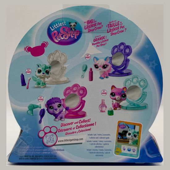Игрушка-фигурка Littlest Pet Shop Стиль — упаковка, оборот