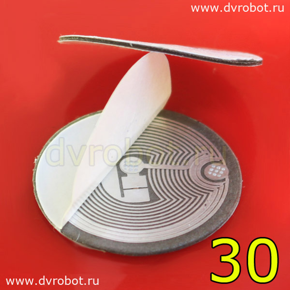 Метка NFC 13.56 MHz/30мм-металл