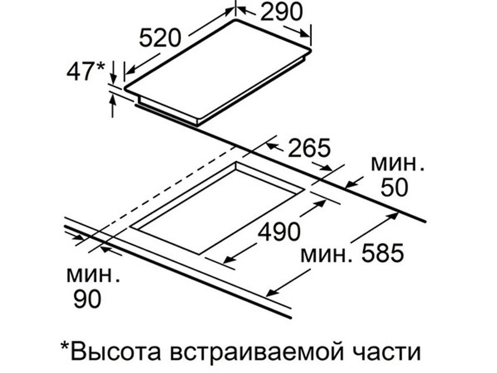 Варочная панель MAUNFELD CVCE292BK электрическая