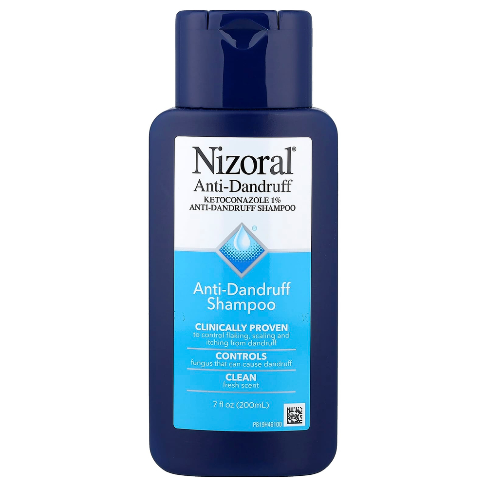 Nizoral, шампунь против перхоти, очищающий, 200 мл (7 жидк. унций)