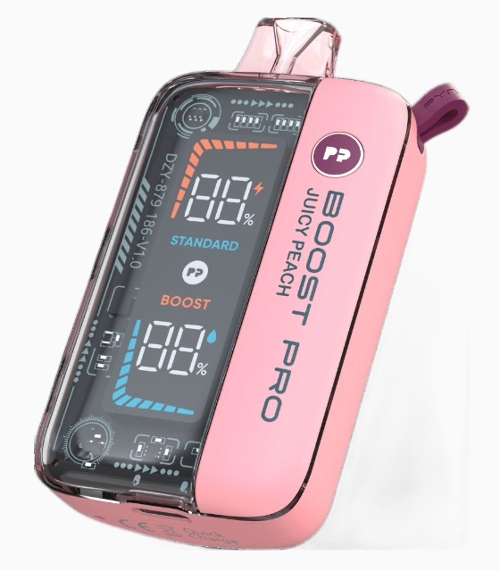 Pyne pod Boost Pro Сочный персик 15000 затяжек 20мг (2%)