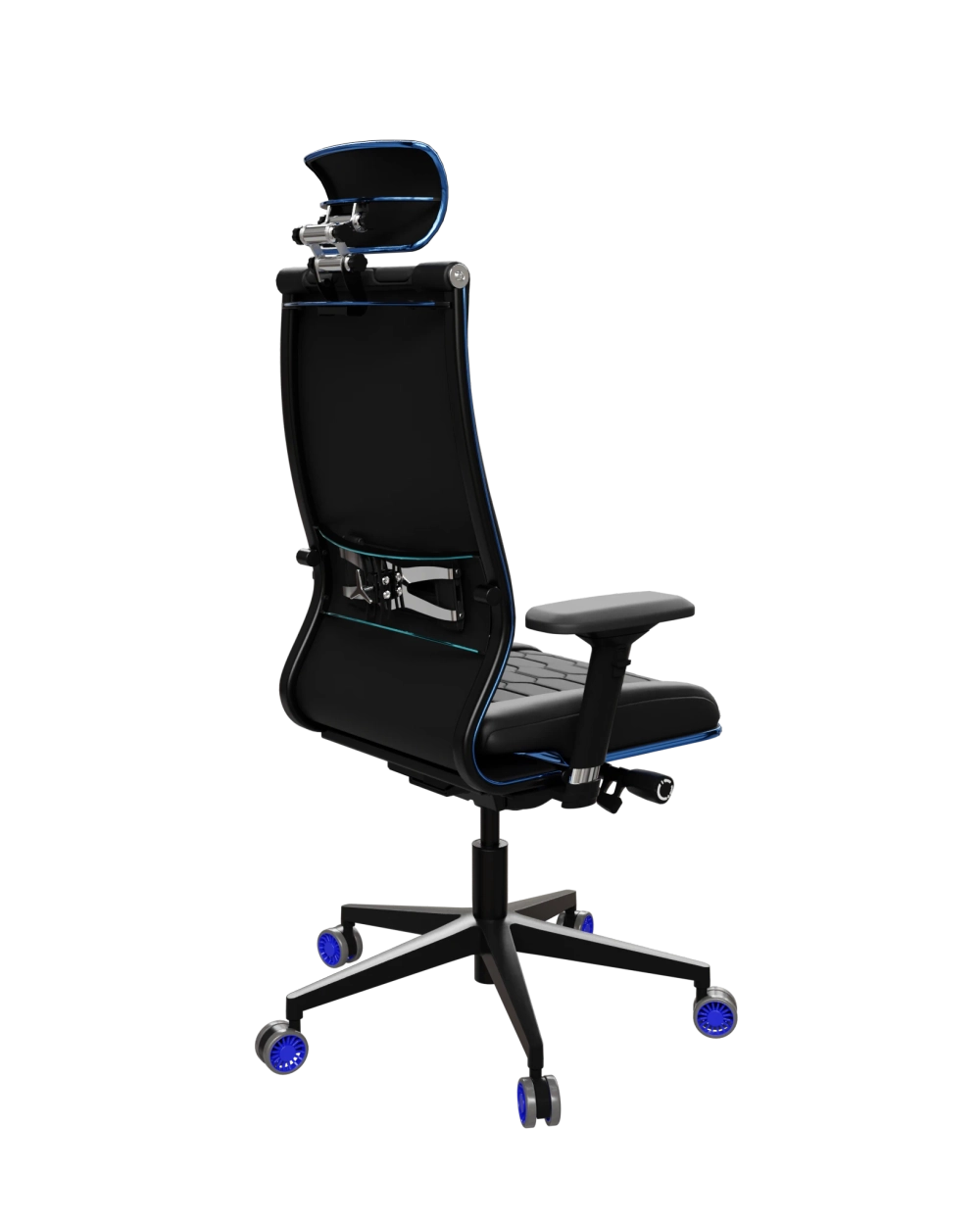 Эргономичное кресло Samurai Space Blue