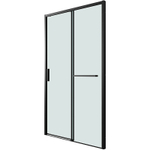 Душевая дверь Grossman Style 110 100.K33.05.110.21.00 профиль Черный матовый стекло прозрачное