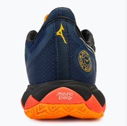 MIZUNO, WAVE ENFORCE TOUR, Padel, DRESS BLUES / WHITE / CARROT CURL, MEN, US 9,5 /EUR 42,5 /UK 8,5 /СМ 27,5