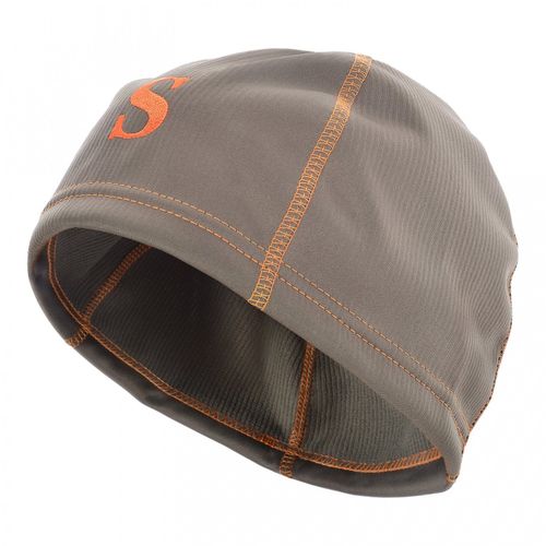 Шапка мужская демисезонная "Spring -330", softshell, олива/ olive (вышивка оранжевая), ХСН