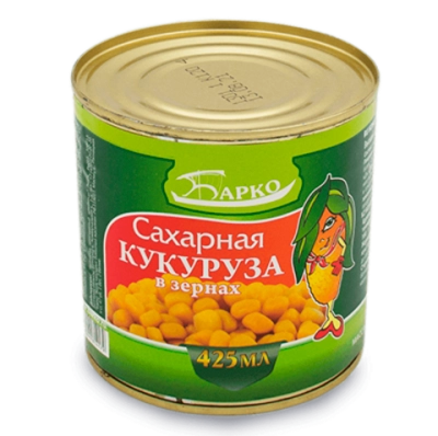 кукуруза Барко 425мл ж/б (1х24) Китай