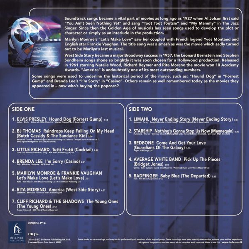 Various — Movie Hits (LP)