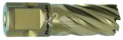 Корончатое сверло Karnasch 12х30 мм, GOLD-LINE, Nitto + Weldon 19, арт. 20.1260N-012