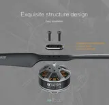 Пропеллер полимерный MS 1704 T-Motor (пара)