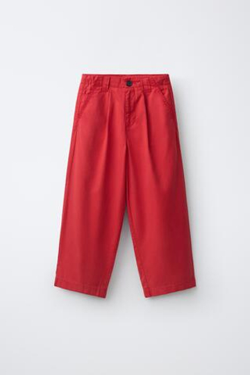 ZARA - FRUIT OF THE LOOM™ БРЮКИ, КРАСНЫЙ