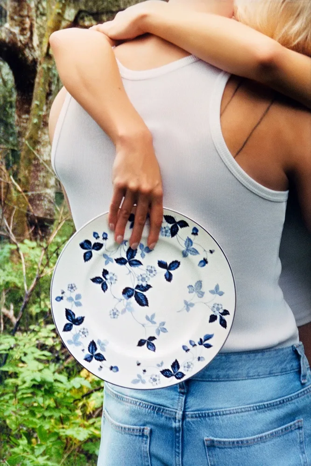 Wedgwood Обеденная тарелка Wild Strawberry 27,3 см чернильно-синяя EAN 701587481618