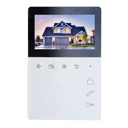 Монитор видеодомофона TANTOS Elly-S (белый) TFT LCD, экран 4,3"