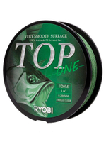 Шнур плетеный для рыбалки Ryobi TOP PE4X-120M Dark green 0.6/d-0.128mm