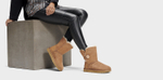 UGG CLASSIC BAILEY BUTTON II Chestnut