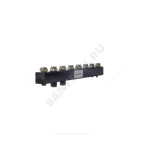 Коллектор котельной сталь до 90 кВт 1 1/2" ВР на 3 контура 1 1/2" нак/г м/о 125мм Стандарт КК-40F ASKON 40F/125/40/3