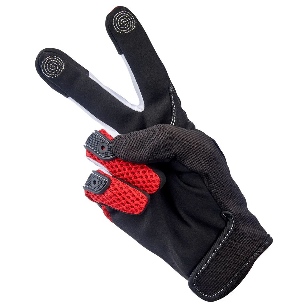 Anza Gloves / Красно-черный