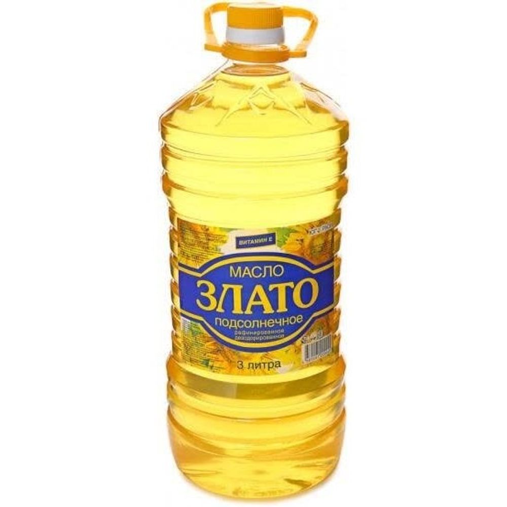 Масло подс. Злато 3л
