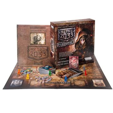 Настольная игра: МЕТРО 2033 (2-е рус. изд.)