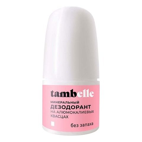Tambelle Минеральный дезодорант на алюмокалиевых квасцах Без запаха 50г