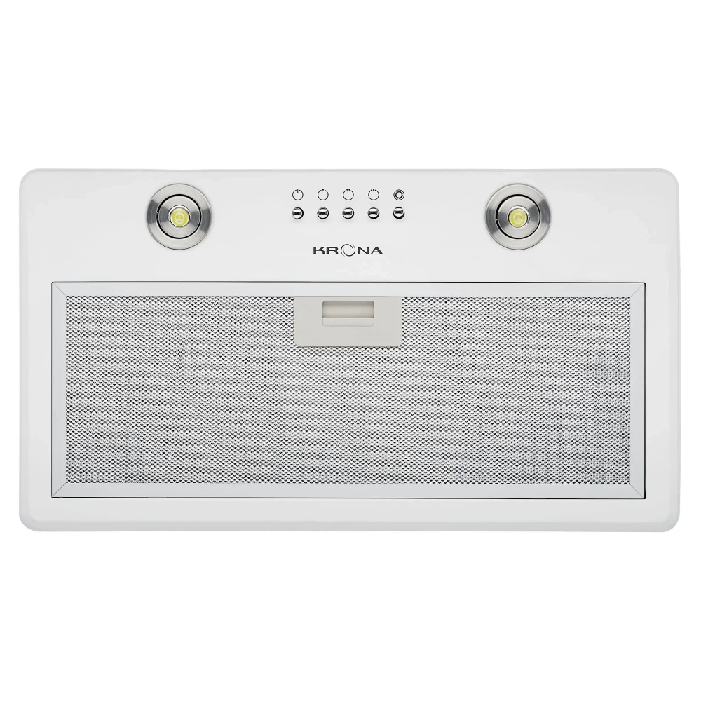Встраиваемая вытяжка Krona RUNA 600 WHITE PB