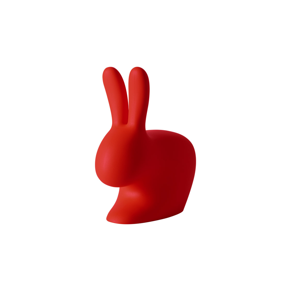 Стул Qeeboo Rabbit Baby Red, красный