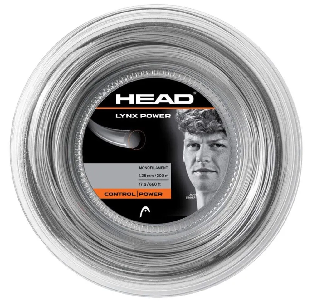 Струны теннисные Head LYNX Power (200 m) - silver