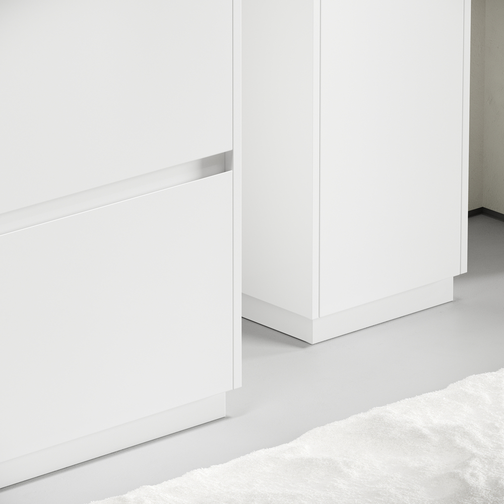 Тумба напольная под раковину Sancos Libra Floor, белый глянец 990х450х840 мм, арт. LB100FW