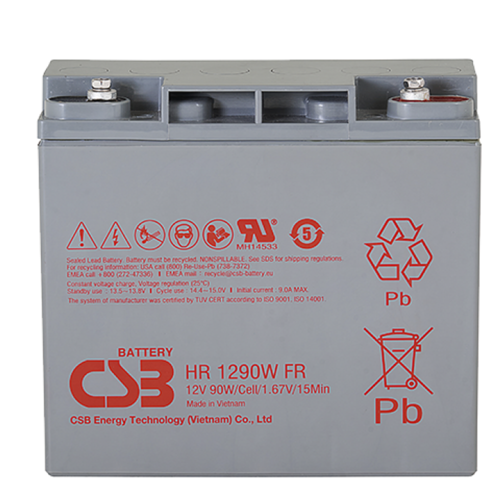 Аккумулятор CSB HR1290W FR - AGM ( 12В / Ач )