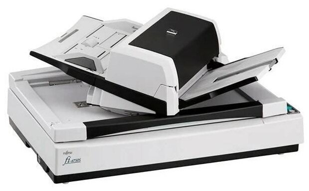 Сканер Fujitsu fi-6750S белый