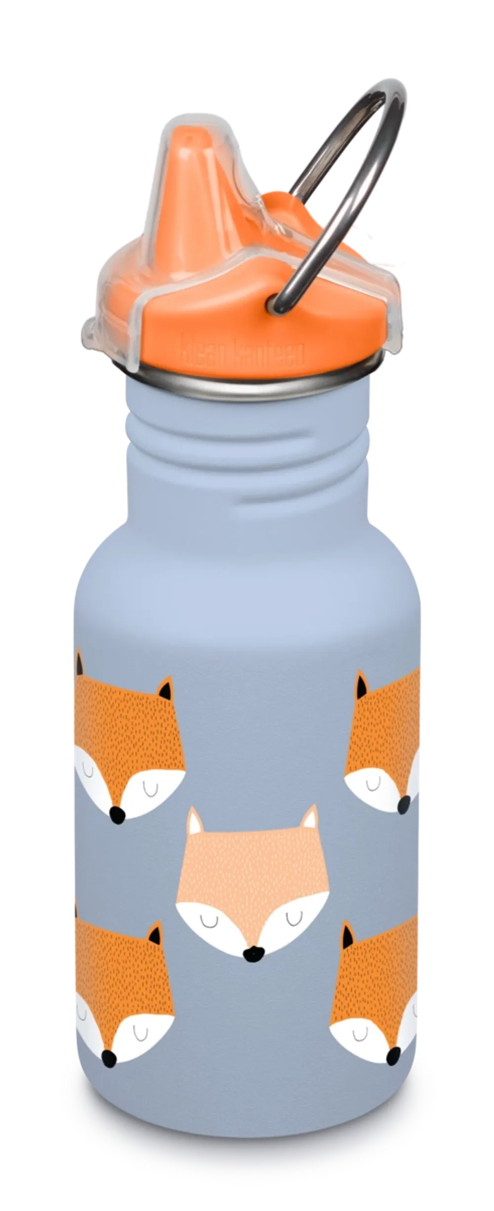 Детская бутылка Klean Kanteen Kid Classic Narrow Sippy 12oz (355 мл) Foxes