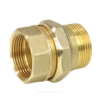 Соединитель латунь американка Ду 40 (1 1/2") прямой ВР/НР LD LD.65.520.40