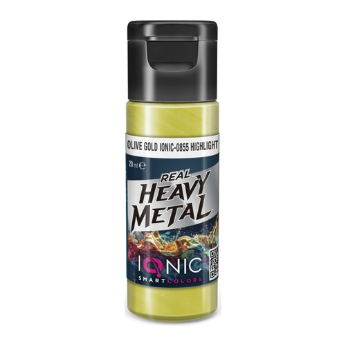 Краска Olive Gold Highlight — Ionic Real Heavy Metal, 20 мл, IONIC-0855