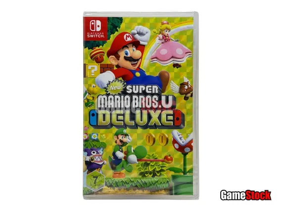 New Super Mario Bros. U Deluxe (Nintendo Switch, Новый, Русские субтитры)