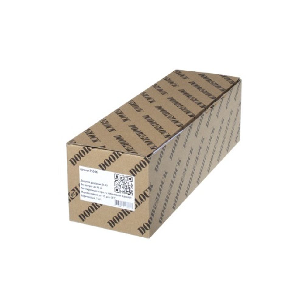 Доводчик DOORLOCK DL70 2/3/4 (до 90кг) коричневый