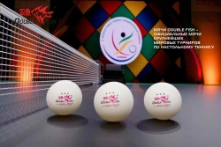 Мячи для н/т Double Fish 3* Volant (10 шт/упак.) р-р.40+