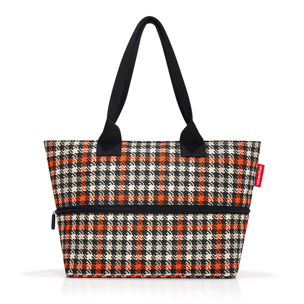 Сумка shopper e1 glencheck red