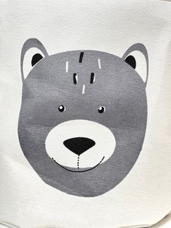 Корзина для белья текстильная (Медвежонок)