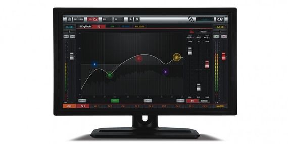 Soundcraft Ui-12 компактный цифровой микшерный пульт