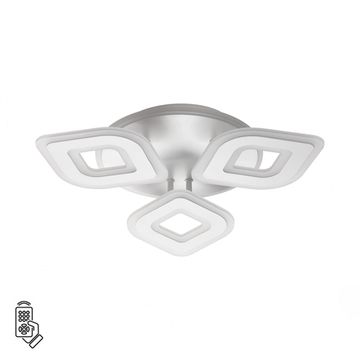Потолочная люстра с пультом ДУ 62W 3000-6000K 8255/62CL белый VIKKI Lumion