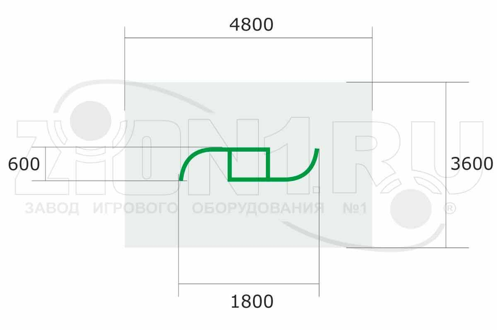 Шведская стенка «Завиток»