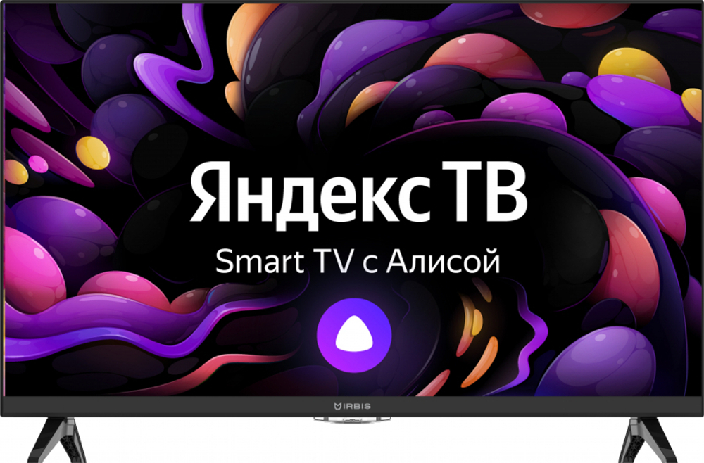 Телевизор IRBIS 43" 43U1YDX157FBS2, 4K Ultra HD, черный