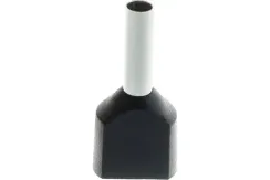 Наконечник Navigator Е2 1,5-8 втулочный изолированный черный (упаковка 50шт) 38575