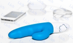 Вибратор OhMiBod Freestyle W голубой