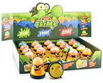 Лизун "Slime "Ninja", 2 в 1 смешивай цвета, желтый и красный, 130 г.